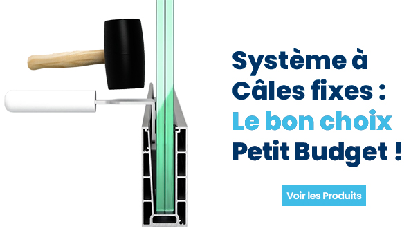 Vente Garde-Corps Verre sur Rail à **Prix & Délai Garanti !**