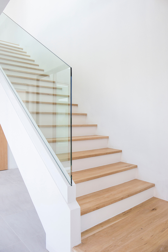 rambarde escalier en verre